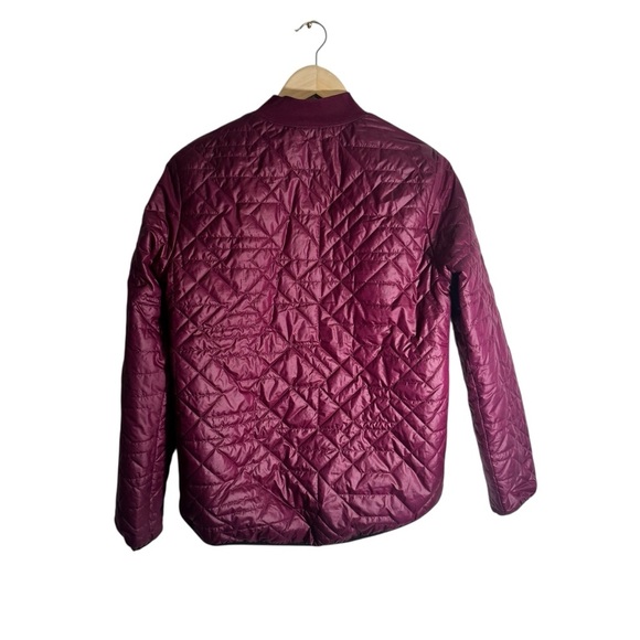 Nike Quilted Bomber Jacket Full Zip Sportswear Casual Women's Size Small - Picture 4 of 5